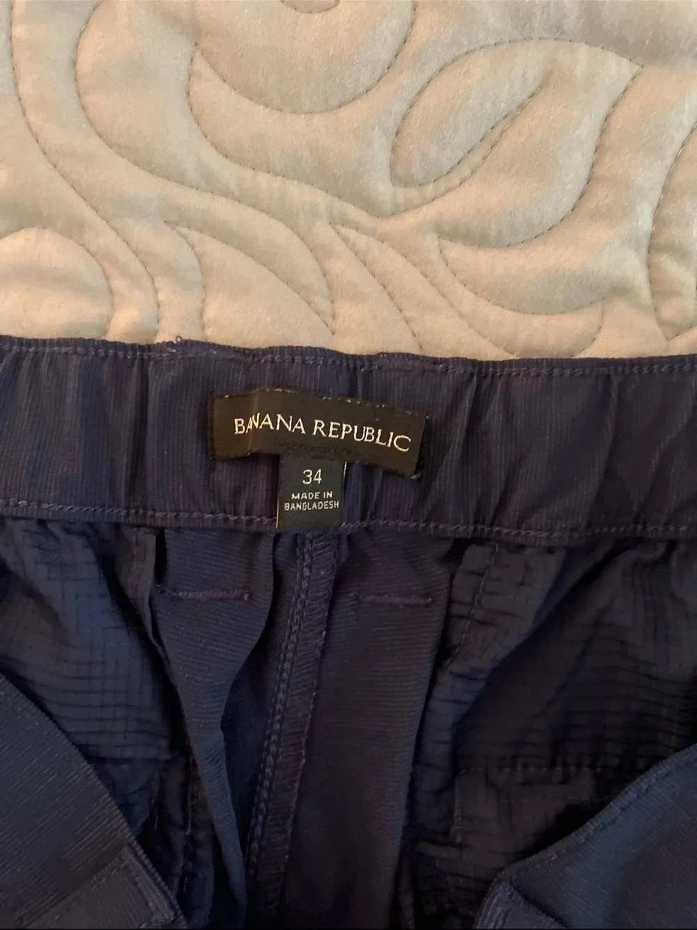 Banana Republic Navy Flat-Front Men's Shorts
